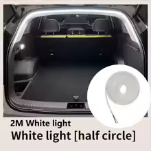 Car high brightness trunk lighting ambient light interior decoration LED wiring free automatic sensing tailgate light strip