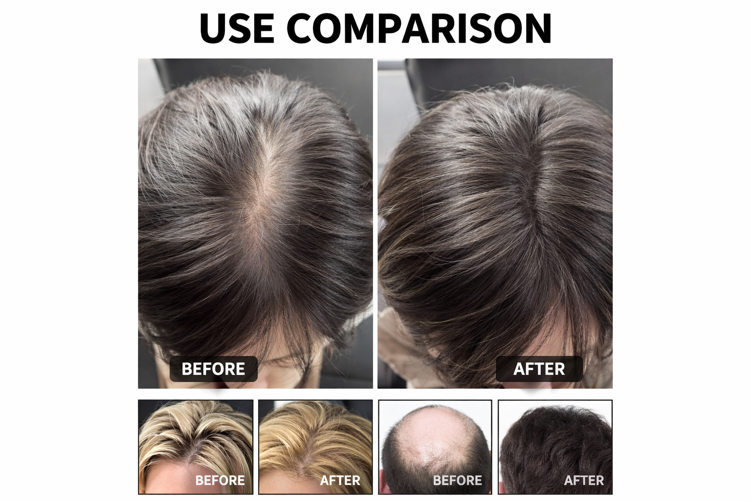 Fast Hair Growth Oil Africa Crazy Traction Alopecia Serum Anti Hair Break Thicken Hair Loss Treatment Spray For Man Women 60ML