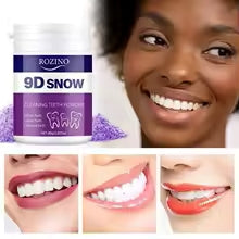 80g Purple Whitening Tooth Powder Teeth Restoration Mineral Powder Removing Tartar Refreshing Breath Oral Hygiene Care